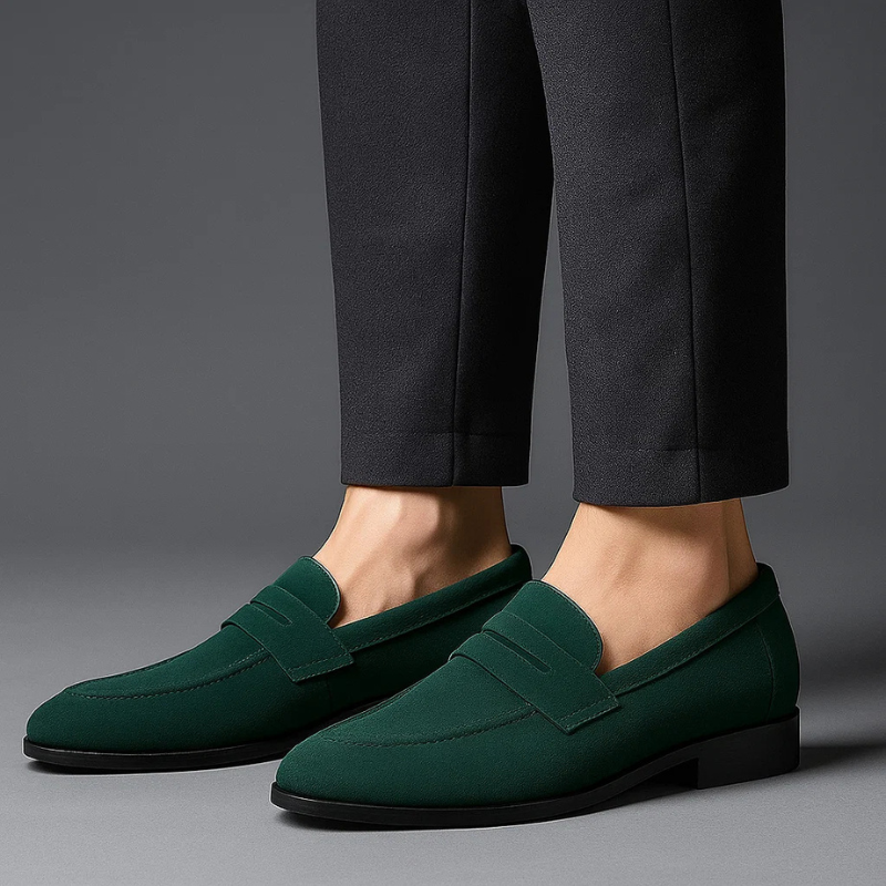 Luxe Suede Loafers for Women with Cushioned Footbed | Stylish Comfort for Everyday Wear 8