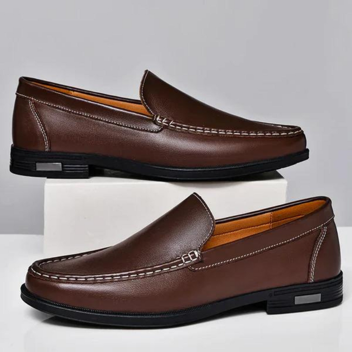 Elegant Leather Loafers | Cushioned Insole for All-Day Comfort | Stylish Footwear for Men 12