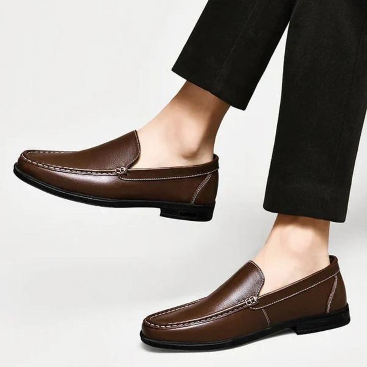 Elegant Leather Loafers | Cushioned Insole for All-Day Comfort | Stylish Footwear for Men 15