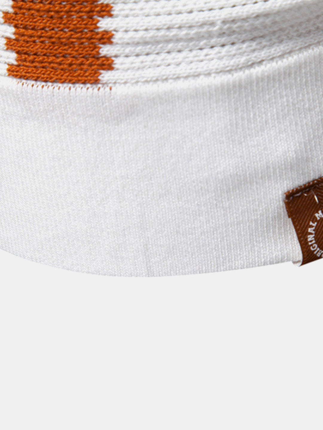 Stripe Knit V Neck Polo Shirt & Cotton Chino Shorts