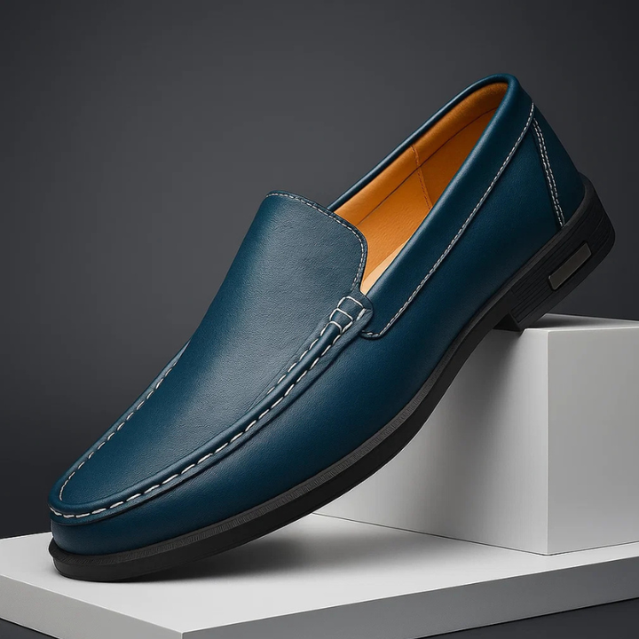 Elegant Leather Loafers | Cushioned Insole for All-Day Comfort | Stylish Footwear for Men 1