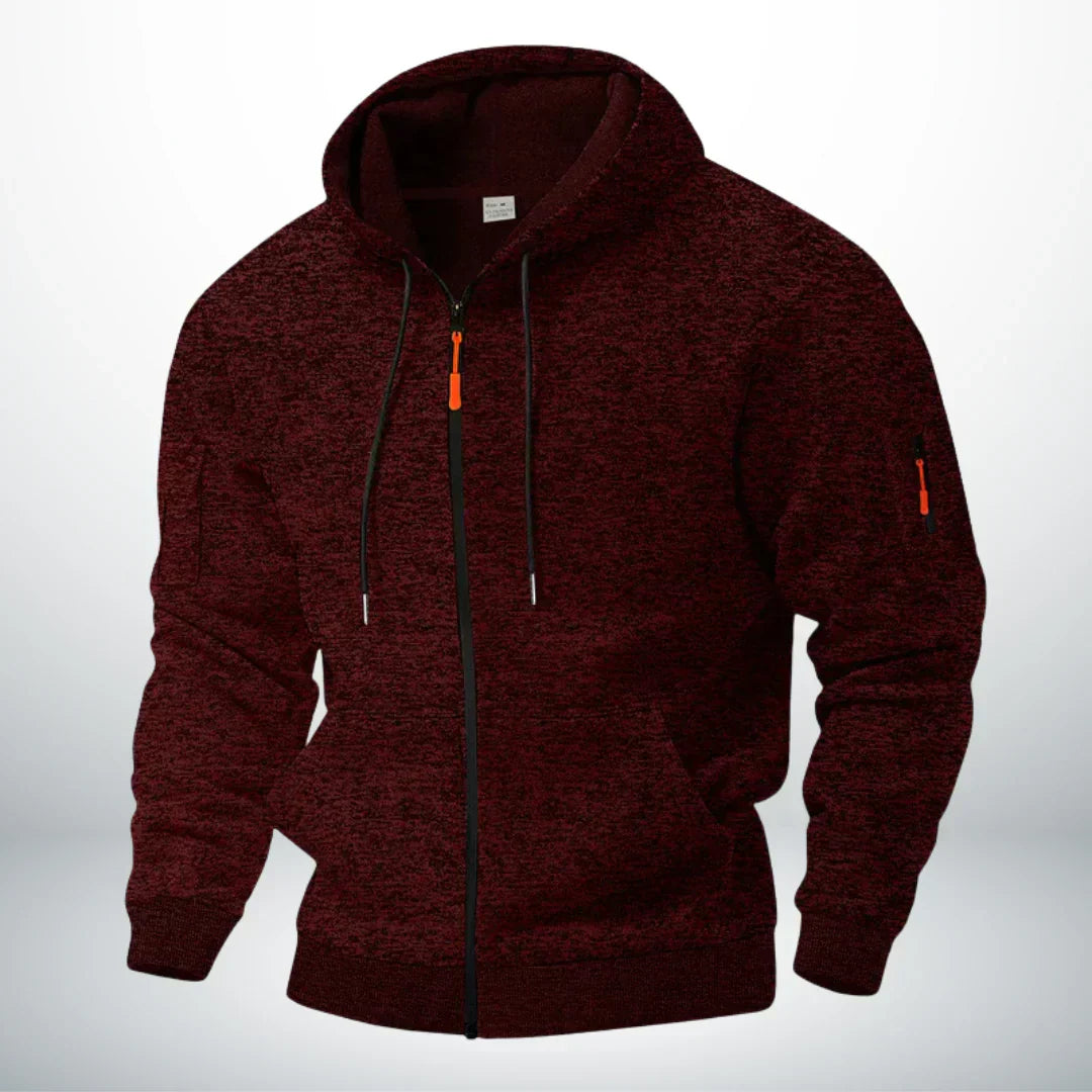 Men's Fleece Zip Thermal Jacket