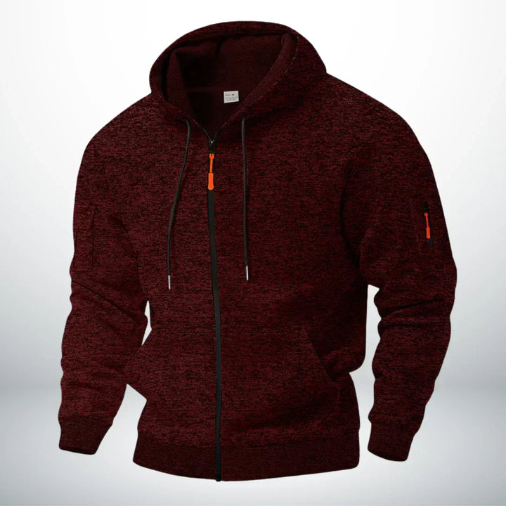 Men's Fleece Zip Thermal Jacket