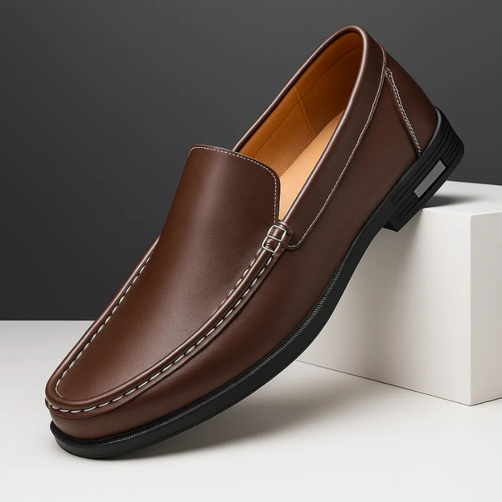 Elegant Leather Loafers | Cushioned Insole for All-Day Comfort | Stylish Footwear for Men 11