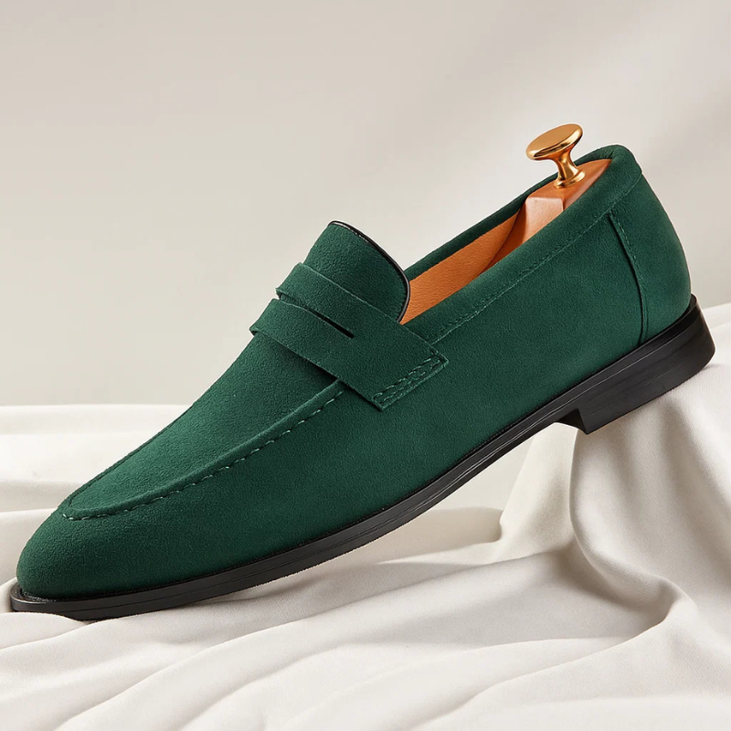 Luxe Suede Loafers for Women with Cushioned Footbed | Stylish Comfort for Everyday Wear 7