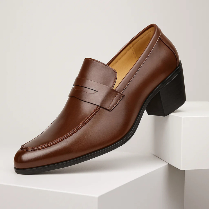 Genuine Leather Loafers | Elegant Slip-On Design with Artisanal Stitching for All-Day Comfort 1