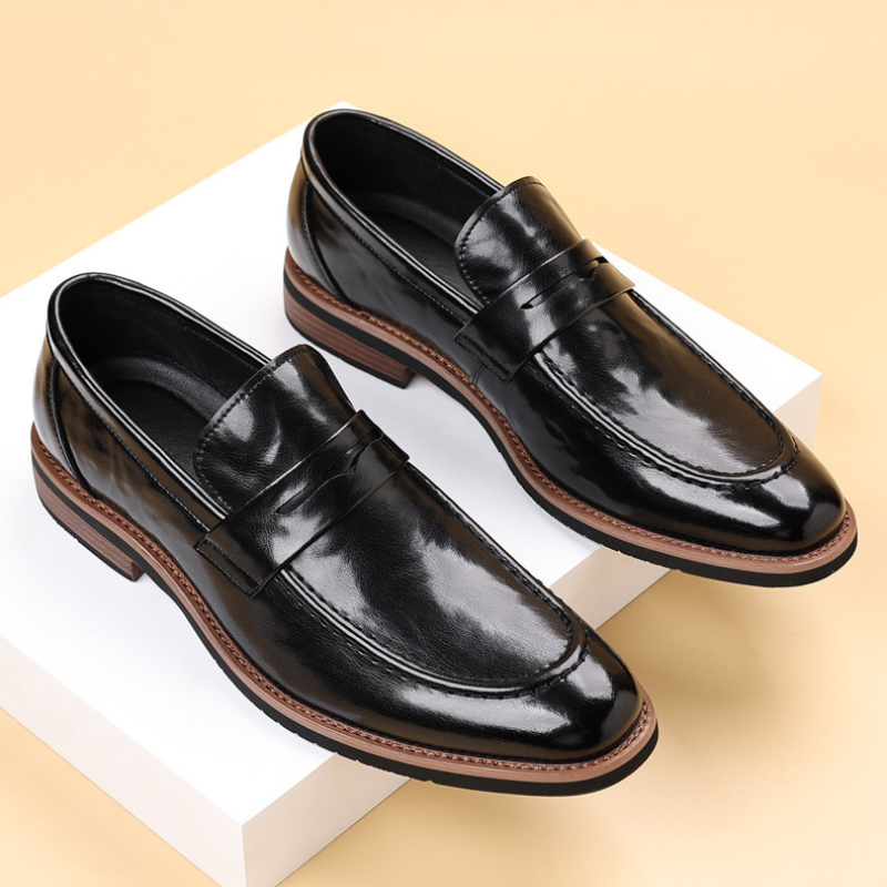 Italian Leather Loafers with Cushioned Footbed | Comfortable Everyday Style 7