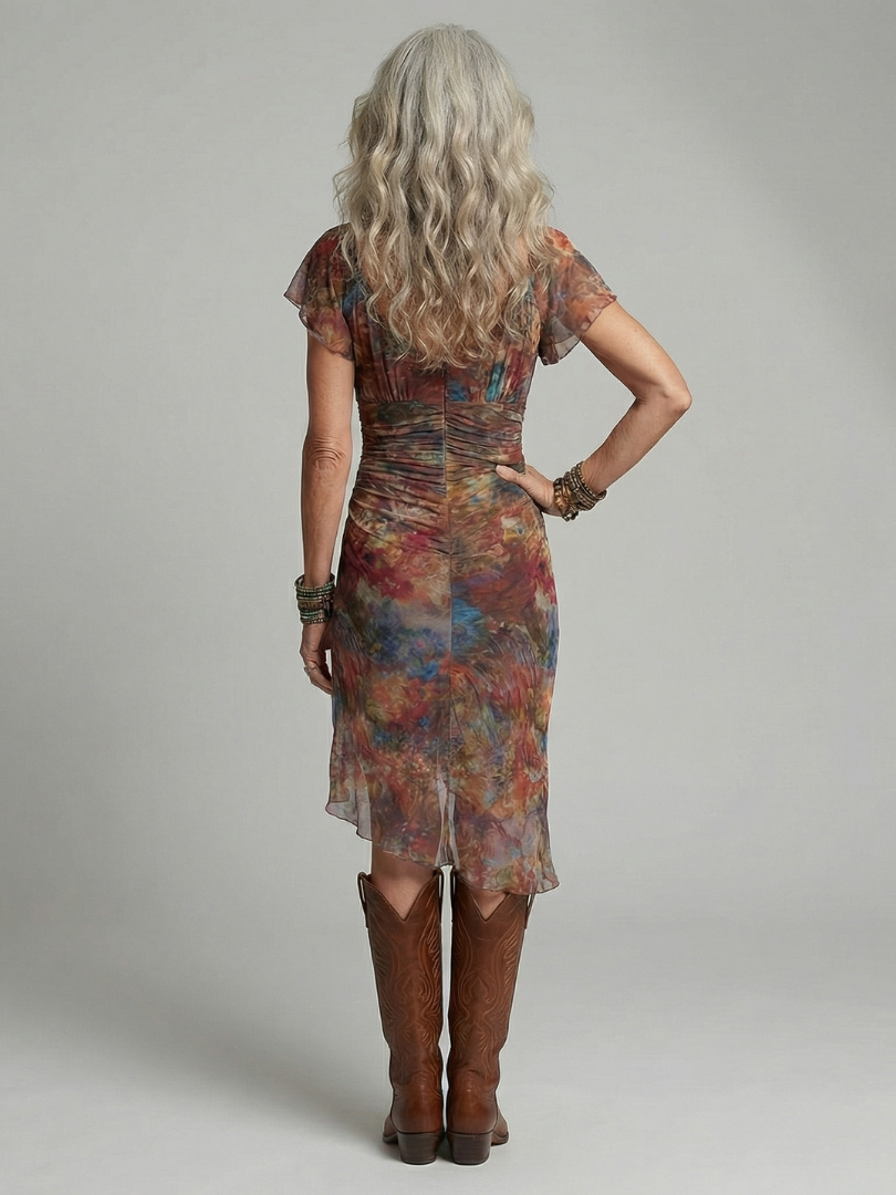 Aeris | Relaxed Holder Midi Dress