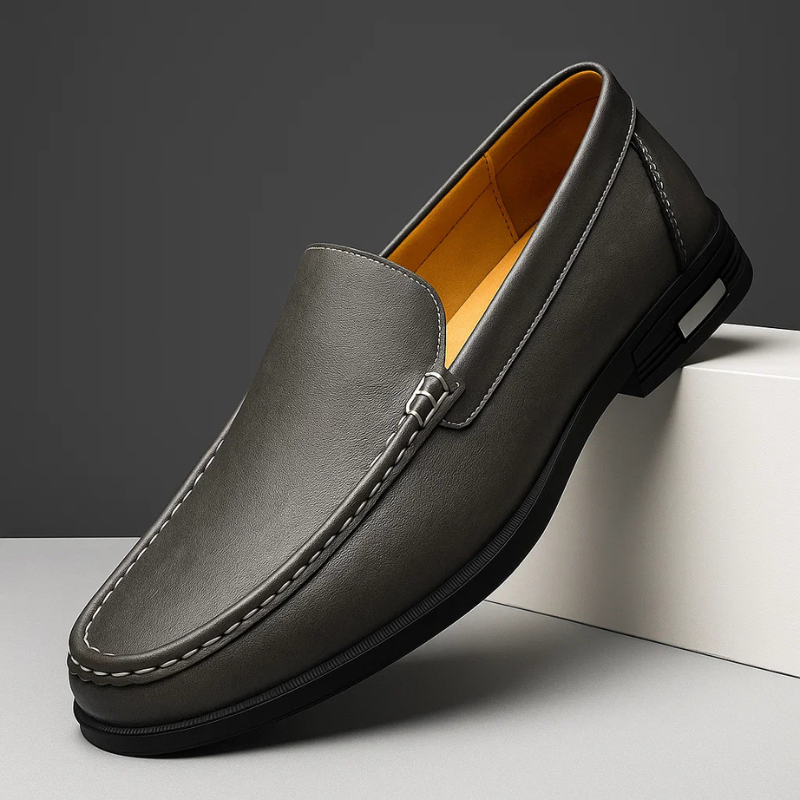 Elegant Leather Loafers | Cushioned Insole for All-Day Comfort | Stylish Footwear for Men 17
