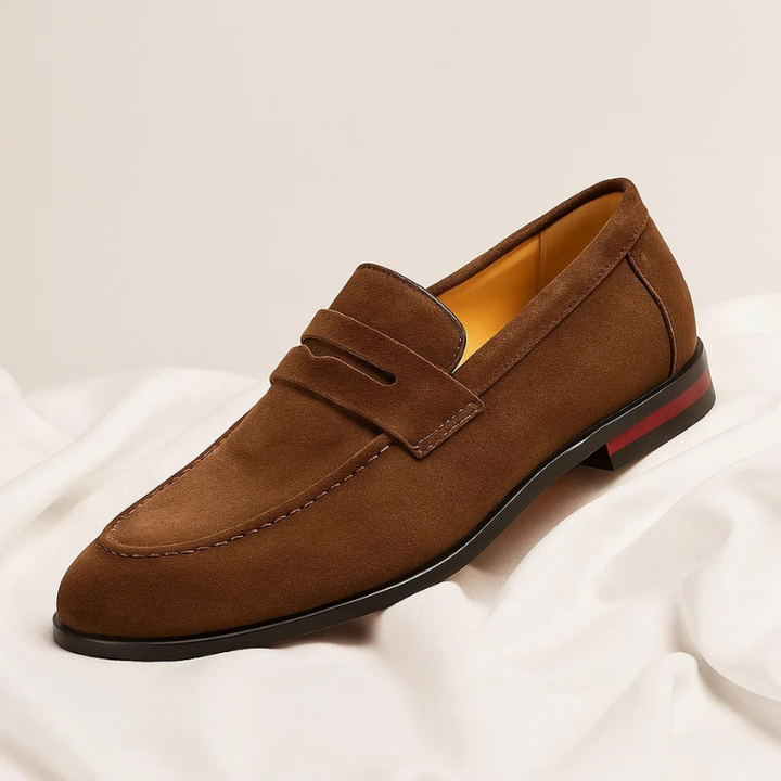 Luxe Suede Loafers for Women with Cushioned Footbed | Stylish Comfort for Everyday Wear 5