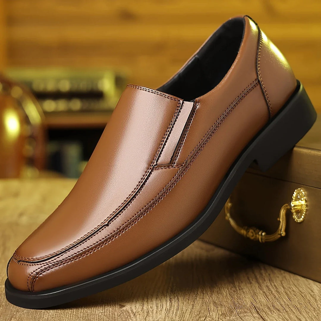 Oxford Collection | Genuine Leather Loafers with Cushioned Insole | Stylish Comfort for All-Day Wear 1