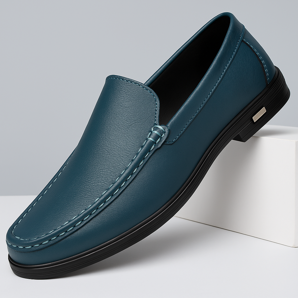 Italian Leather Loafers | Cushioned Insole for All-Day Comfort & Style 1