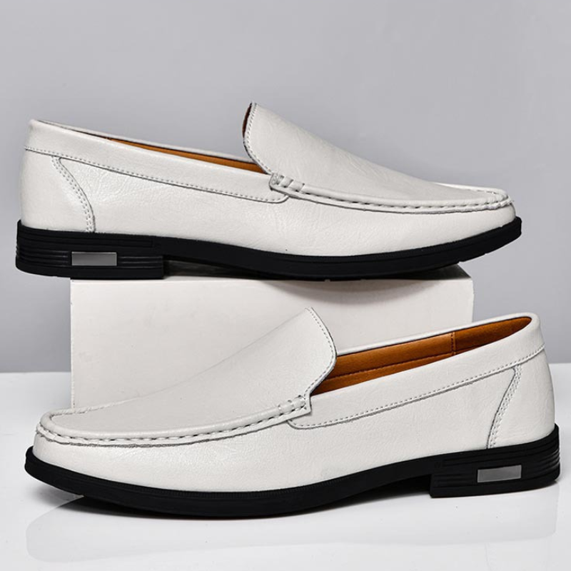 Elegant Leather Loafers | Cushioned Insole for All-Day Comfort | Stylish Footwear for Men 20