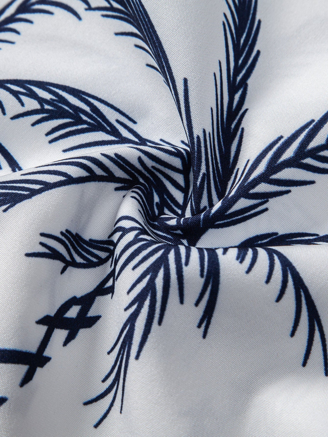 Island Sailing Print Button Up Shirt & Straight Leg Ribbed Pants