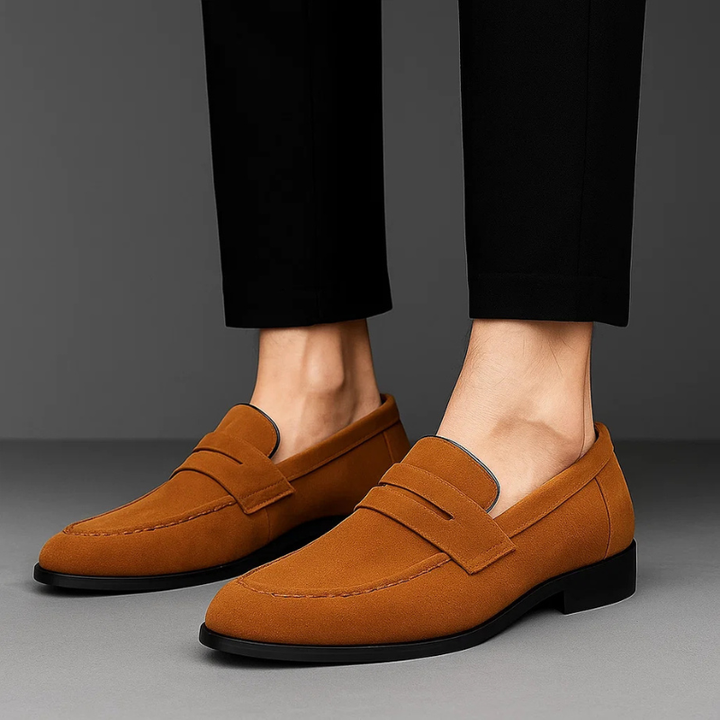 Luxe Suede Loafers for Women with Cushioned Footbed | Stylish Comfort for Everyday Wear 2