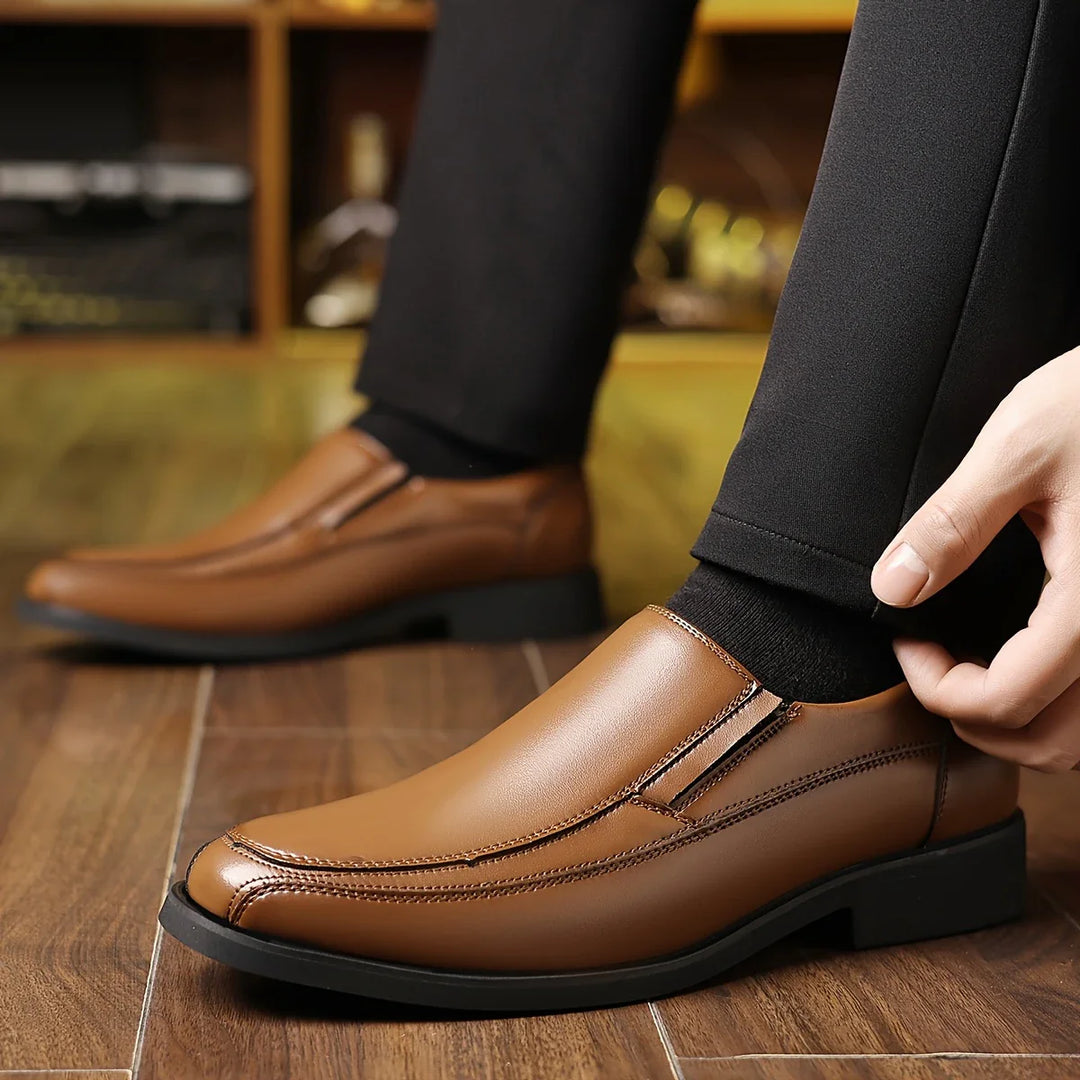 Oxford Collection | Genuine Leather Loafers with Cushioned Insole | Stylish Comfort for All-Day Wear 3