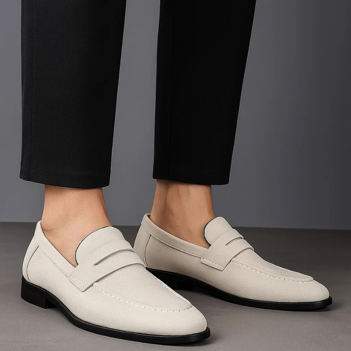 Luxe Suede Loafers for Women with Cushioned Footbed | Stylish Comfort for Everyday Wear 4