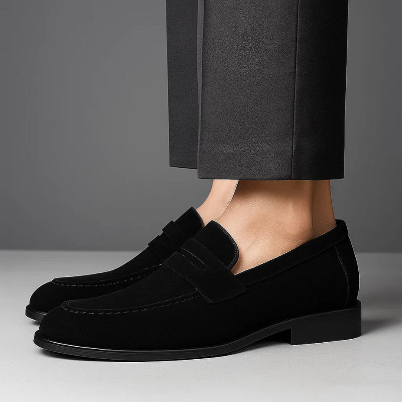Luxe Suede Loafers for Women with Cushioned Footbed | Stylish Comfort for Everyday Wear 10