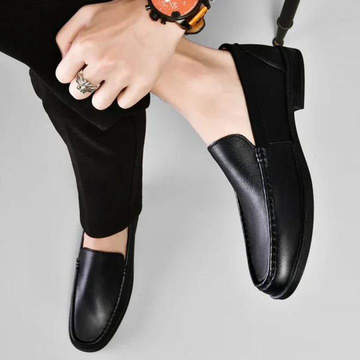 Elegant Leather Loafers | Cushioned Insole for All-Day Comfort | Stylish Footwear for Men 9