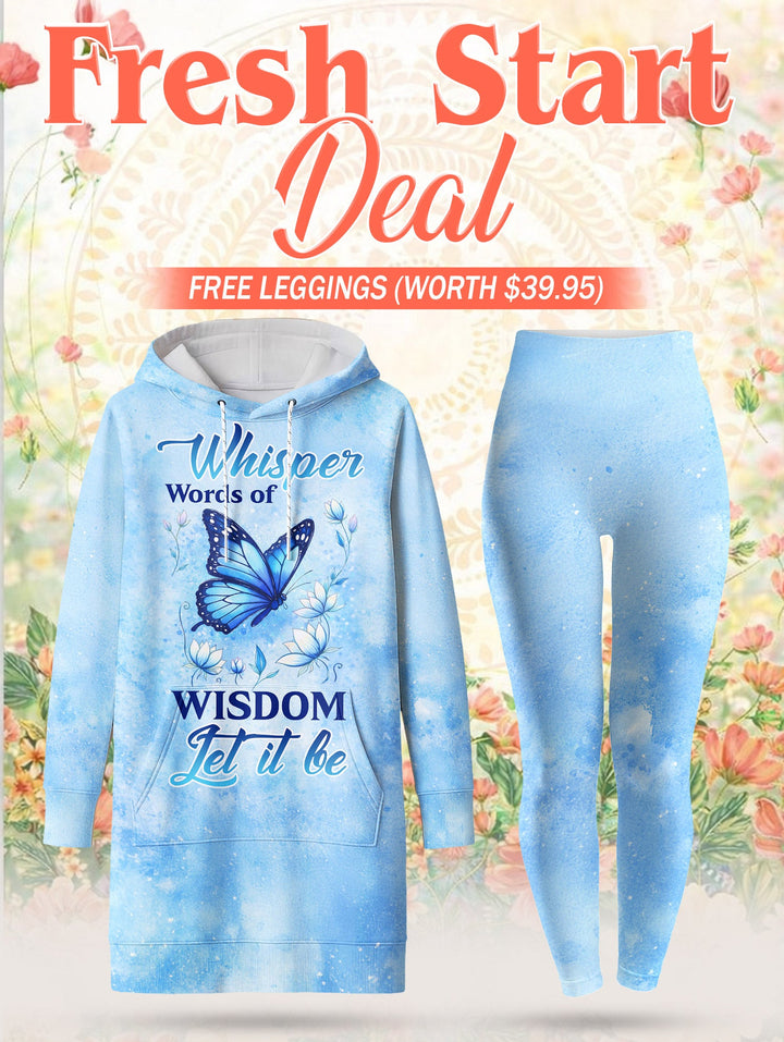 "Hush" Hoodie Dress & Leggings Deal