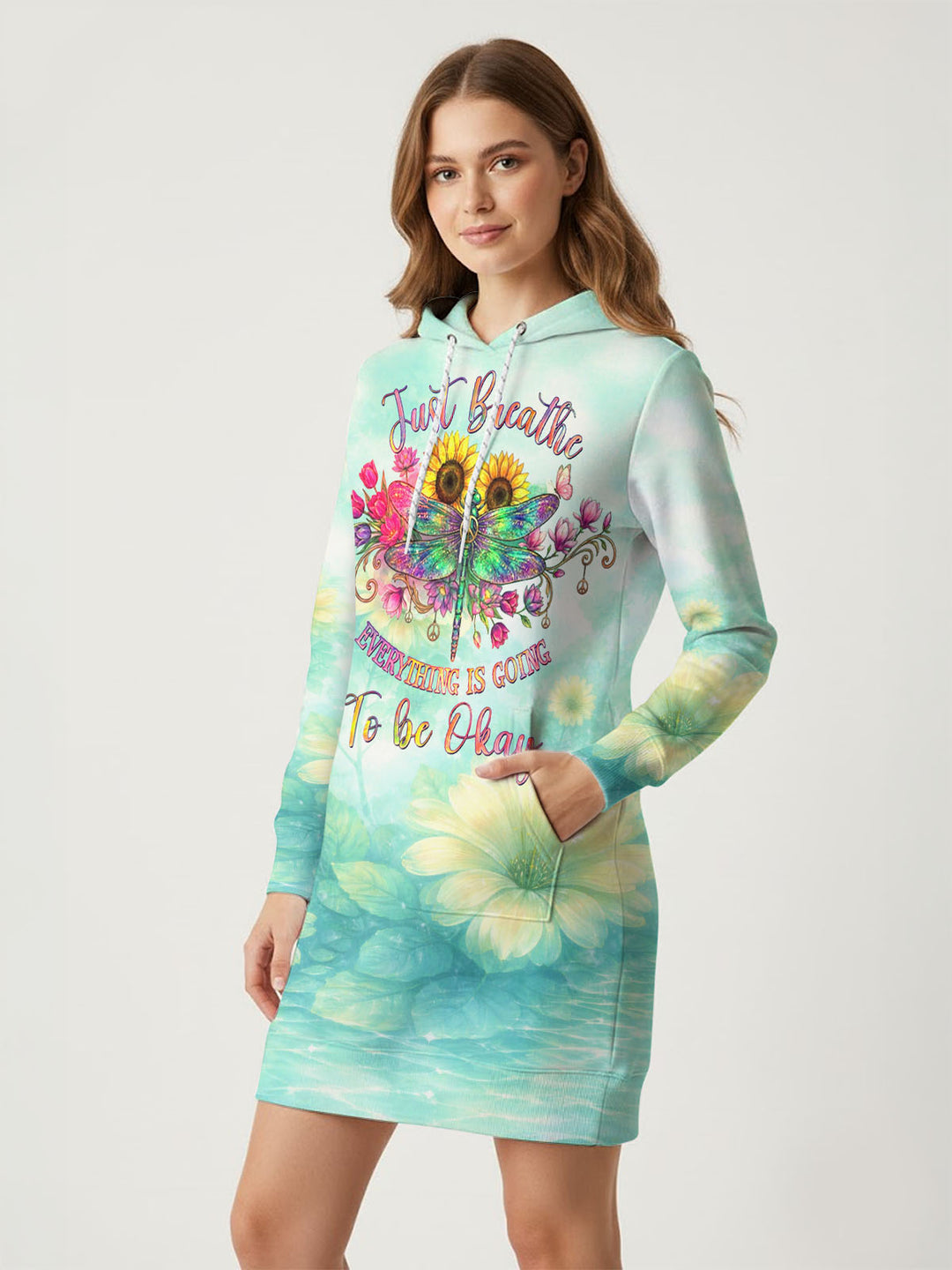 "Exhale" Hoodie Dress & Leggings Deal