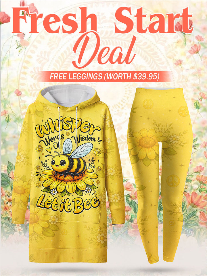 "Honey" Hoodie Dress & Leggings Deal