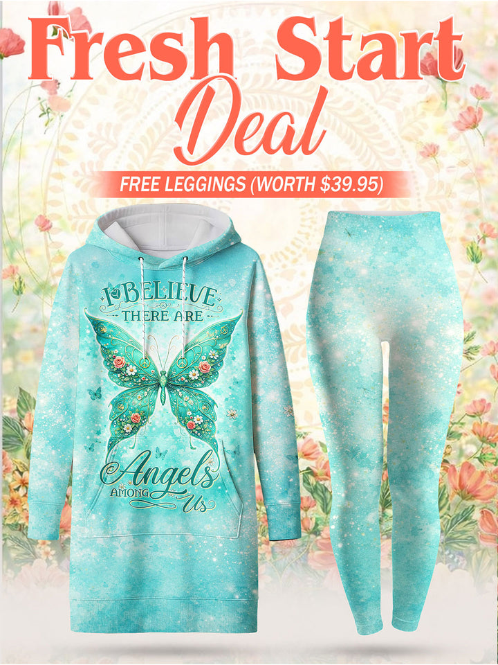 "Wisp" Hoodie Dress & Leggings Deal