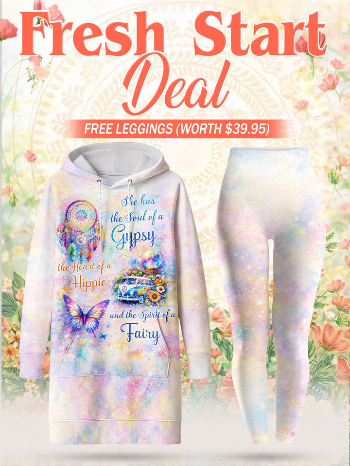 "Whimsy" Hoodie Dress & Leggings Deal