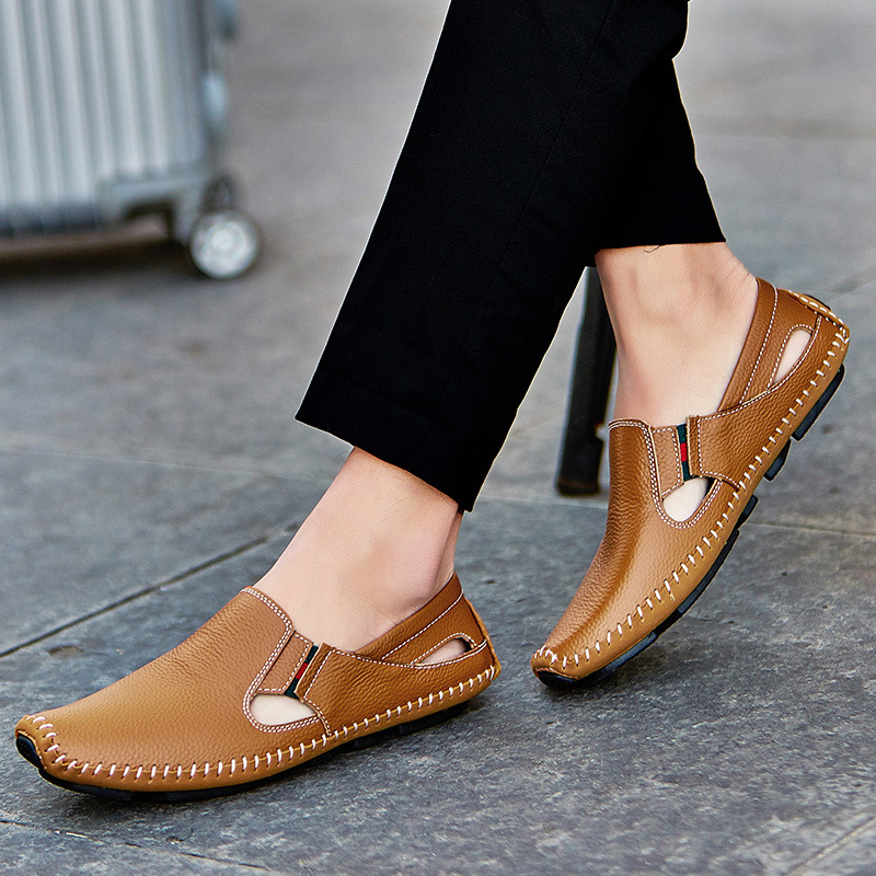 Genuine Leather Sandals for Women with Cushioned Footbed | Adjustable Strap for All-Day Comfort 5