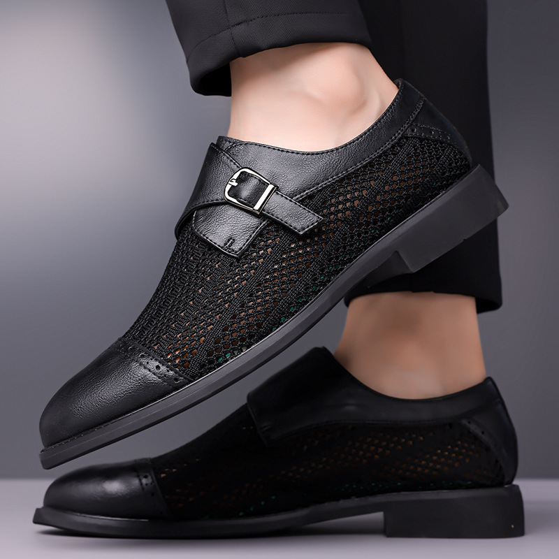 Sarratore | Women's Black Loafers with Breathable Mesh Design | Lightweight Comfort for All-Day Wear 5