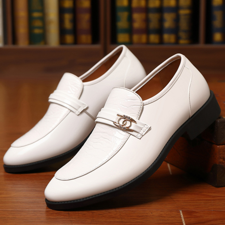 Elegant Loafers | Black Patent Leather Slip-Ons with Croc-Embossed Vamp | Modern Luxury for Timeless Style 15