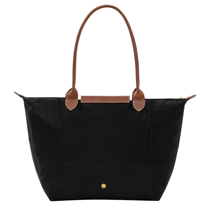 Large Le Pliage Tote Bag – Lightweight Everyday Women's Shoulder Bag in Black