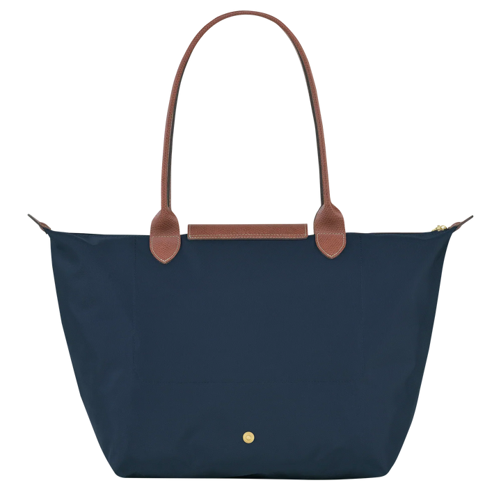 Large Le Pliage Tote Bag – Lightweight Everyday Women's Shoulder Bag in Navy