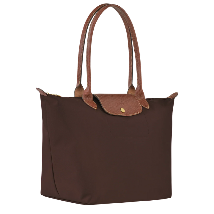 Large Le Pliage Tote Bag – Lightweight Everyday Women's Shoulder Bag in Ebony