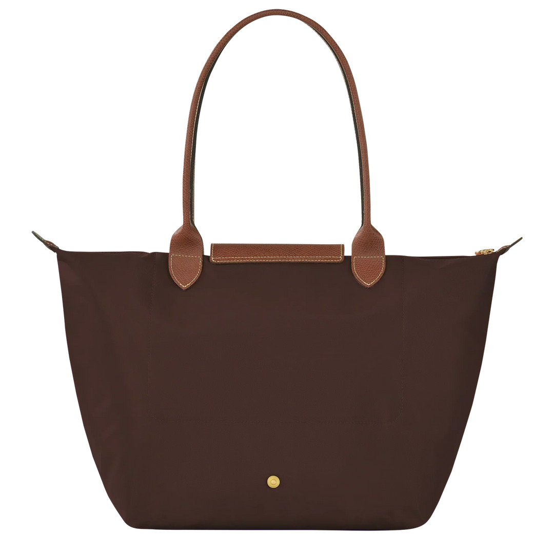 Large Le Pliage Tote Bag – Lightweight Everyday Women's Shoulder Bag in Ebony