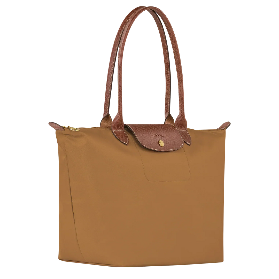 Large Le Pliage Tote Bag – Lightweight Everyday Women's Shoulder Bag in Fawn