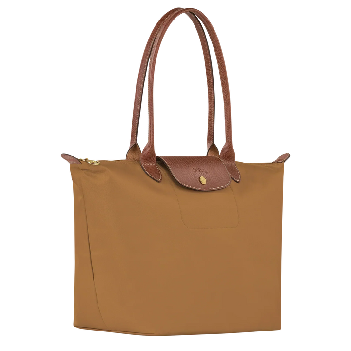 Large Le Pliage Tote Bag – Lightweight Everyday Women's Shoulder Bag in Fawn
