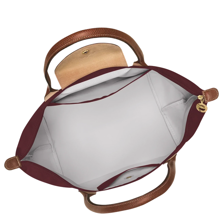 Large Le Pliage Tote Bag – Lightweight Everyday Women's Shoulder Bag in Burgundy