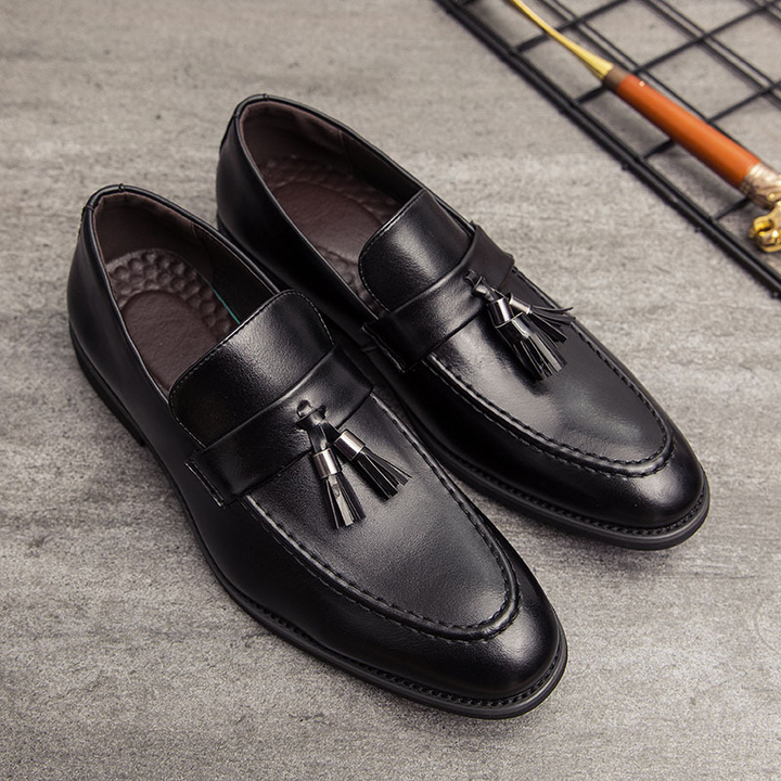 Bristol Collection | Black Loafers for Women with Double Tassels | Cushioned Footbed for All-Day Comfort 5