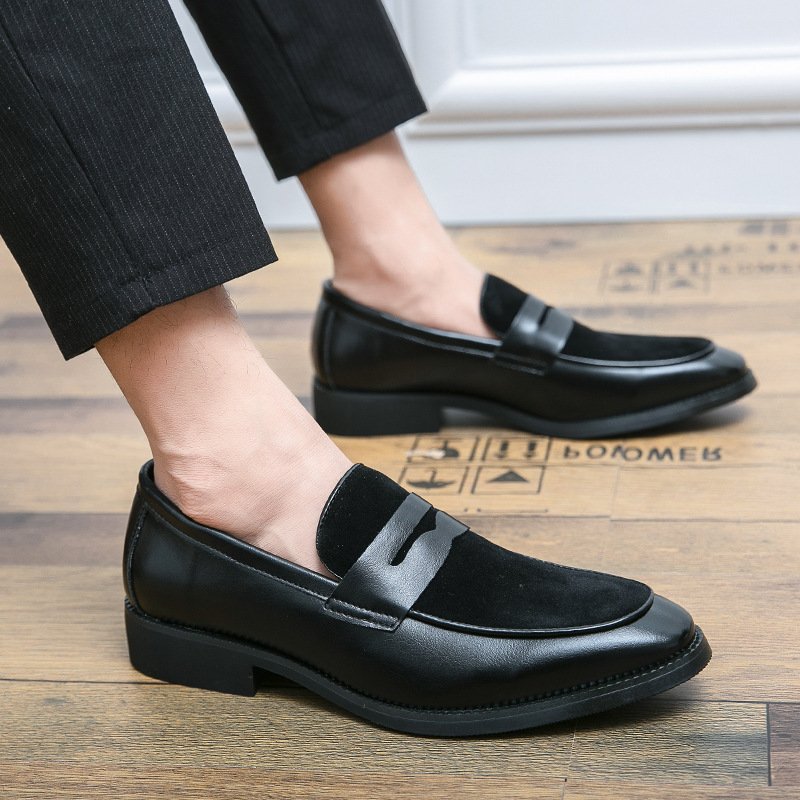 Penny Loafers | Black Loafers for Women with Genuine Leather & Suede Accents | Comfortable Footwear for Versatile Style 5