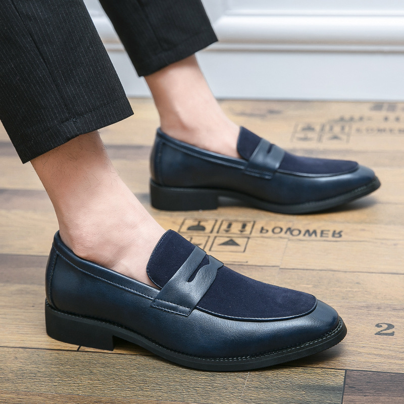 Penny Loafers | Black Loafers for Women with Genuine Leather & Suede Accents | Comfortable Footwear for Versatile Style 2