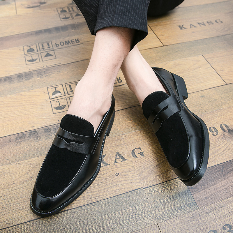 Penny Loafers | Black Loafers for Women with Genuine Leather & Suede Accents | Comfortable Footwear for Versatile Style 6