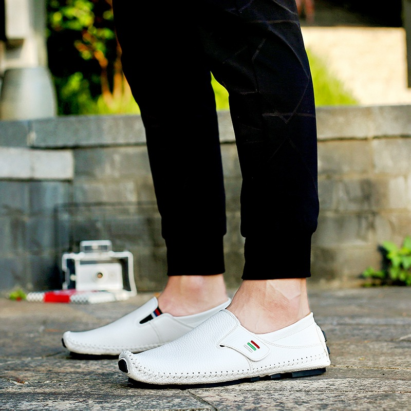 Pelle Italia | Genuine Leather Loafers with Cushioned Insole | Stylish Slip-On Design for All-Day Comfort 7