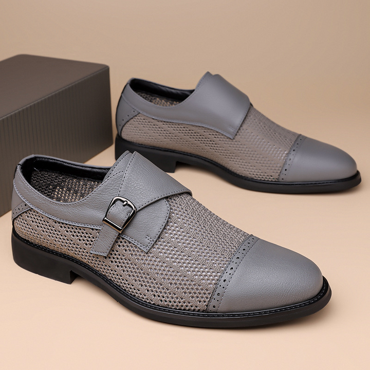 Sarratore | Women's Black Loafers with Breathable Mesh Design | Lightweight Comfort for All-Day Wear 7