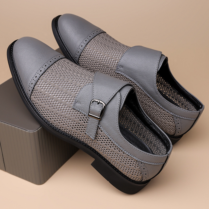 Sarratore | Women's Black Loafers with Breathable Mesh Design | Lightweight Comfort for All-Day Wear 8