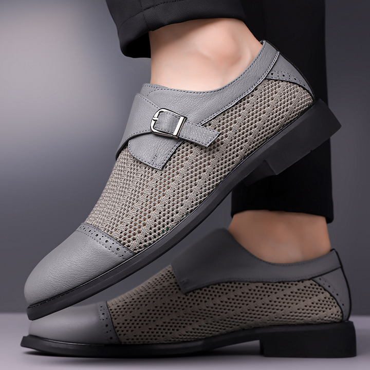 Sarratore | Women's Black Loafers with Breathable Mesh Design | Lightweight Comfort for All-Day Wear 9