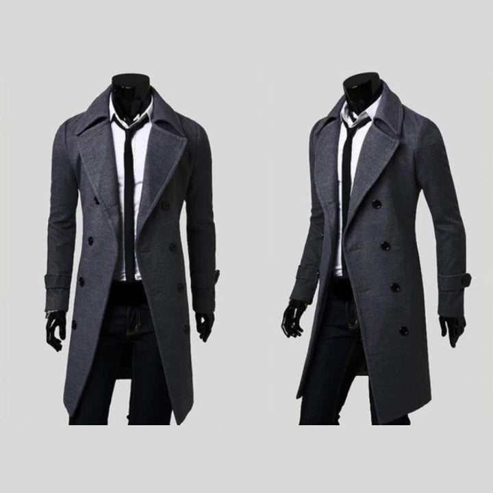Arthur | Wool Coat with Double Button
