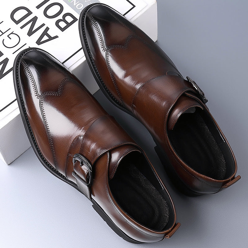 Lusso Italiana | Black Loafers for Men with Polished Finish | Comfortable Design for Versatile Style 3
