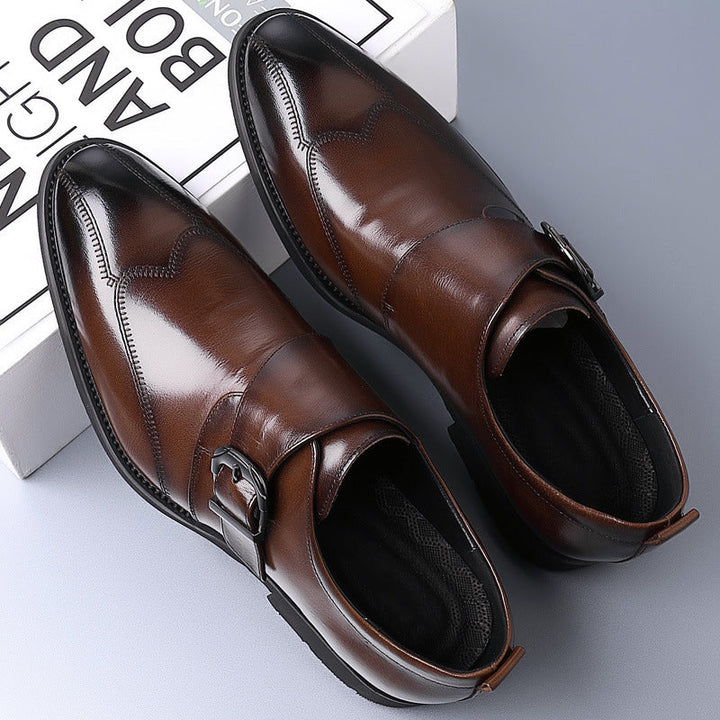 Lusso Italiana | Black Loafers for Men with Polished Finish | Comfortable Design for Versatile Style 3