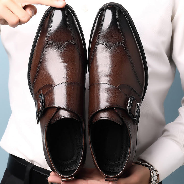 Lusso Italiana | Black Loafers for Men with Polished Finish | Comfortable Design for Versatile Style 5